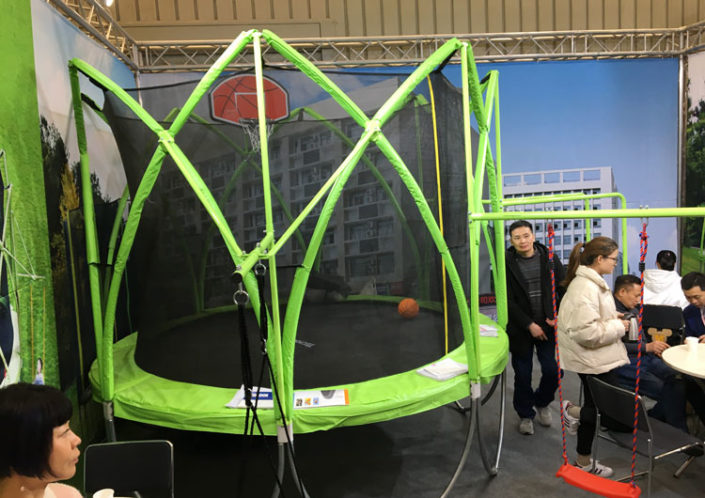 Toy Fair 2019 – Tianxincn Techsport Trampoline Park Spielwarenmesse Toy Fair 2019 - Tianxincn