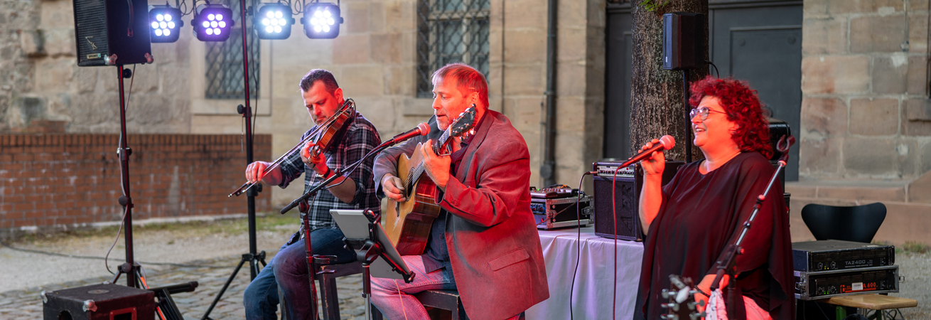 Momente ohne Publikum Bergkirchweih Konzert - Wulli und Sonja mit Chris Herzberger 2020