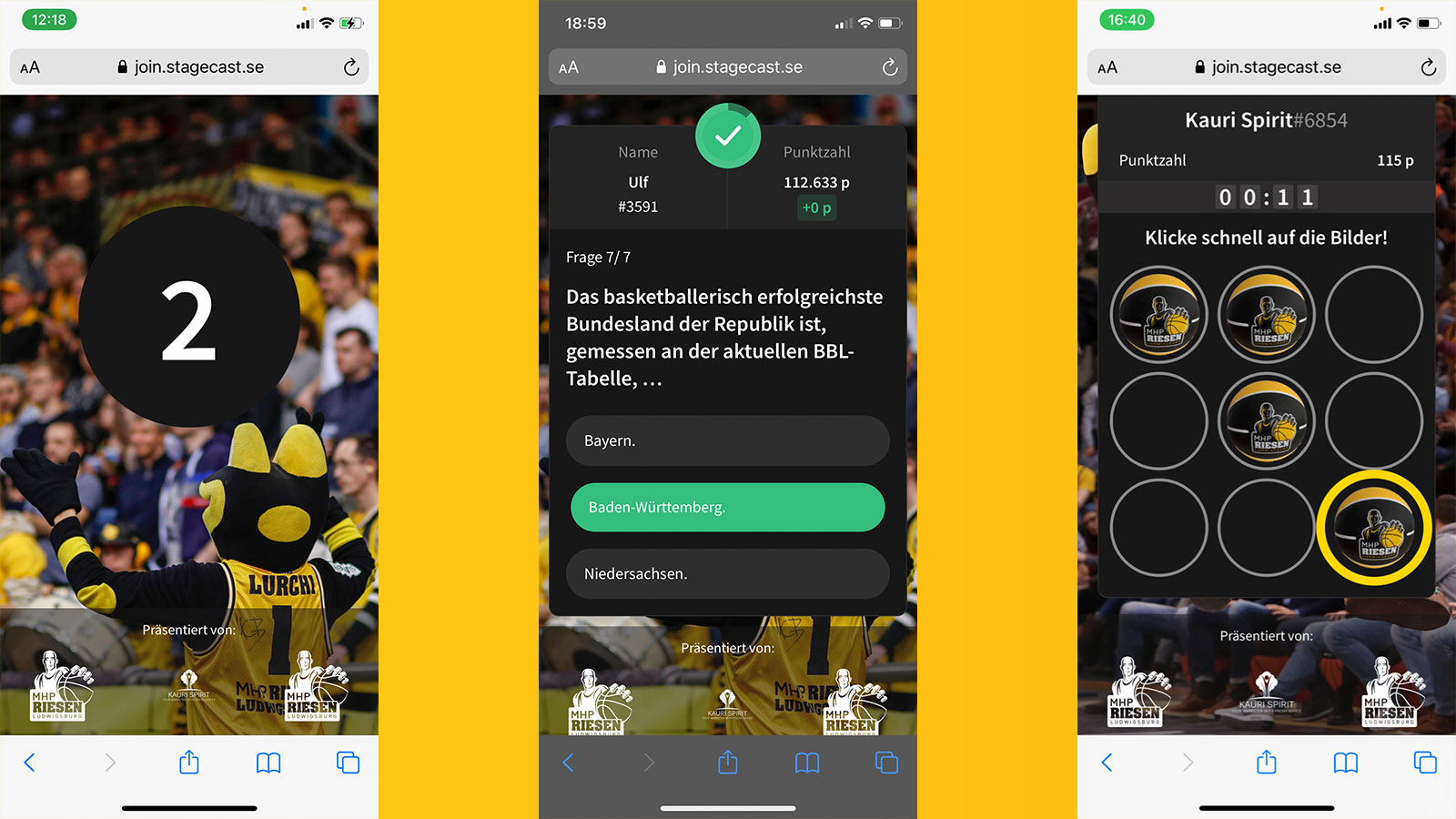 MHP RIESEN Ludwigsburg Fan-Momente 01.2021