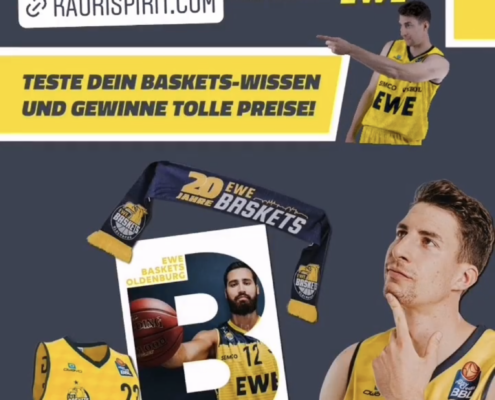 EWE Baskets Oldenburg BBL Fan-Quiz