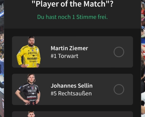 HC Erlangen HBL Fan-Voting