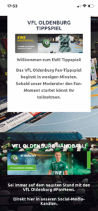VfL Oldenburg HBF Tippspiel