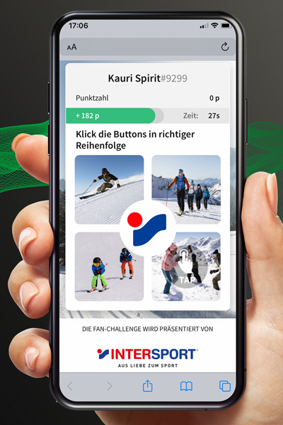 Kauri Spirit Virtual Events Marketing Intersport